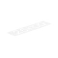 Glasblokje 1x26x100mm 1000 stuks