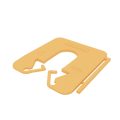 Milli-Max uitvulplaatje 2mm 200 stuks
