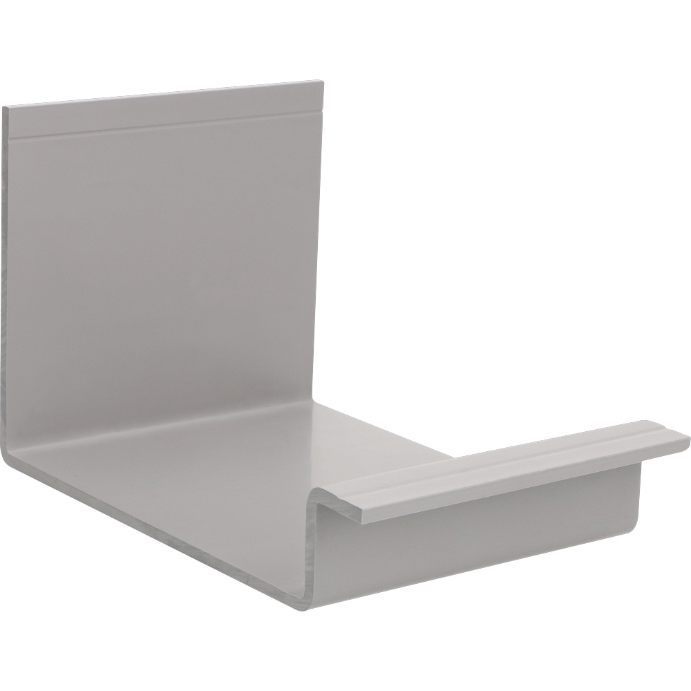 Productfoto van de verholen goot kunststof 120mm