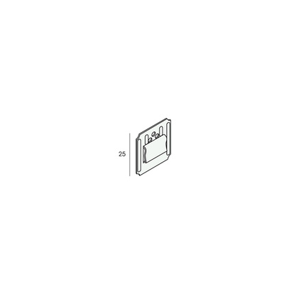 Montageclip voor schroten 250 stuks